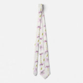 Cherry Blossom Pattern Stropdas (Achterkant)