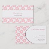 Cherry Blossom Pattern Visitekaartje (Voorkant / Achterkant)