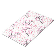 Cherry Blossom Patterned Notitieblok