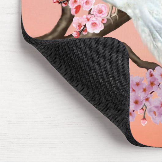 Cherry Blossom Peacock Muismat (Hoek)