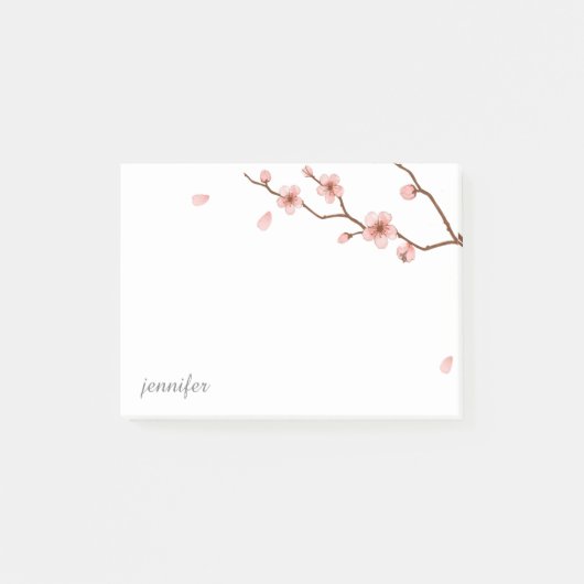 Cherry Blossom Personalize Post-it® notes (Voorkant)
