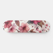 Cherry Blossom Persoonlijk Skateboard (Horizontaal)