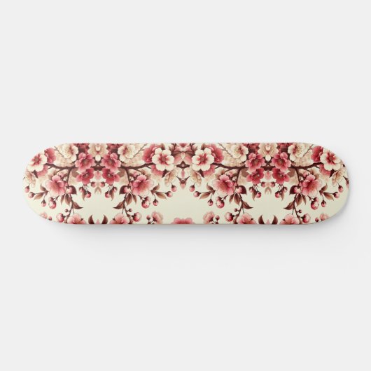 Cherry Blossom Persoonlijk Skateboard (Horizontaal)