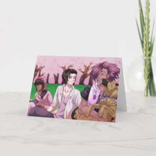 Cherry Blossom Picnic Kaart