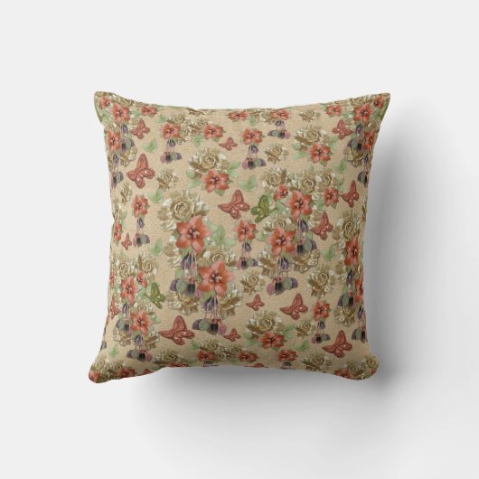 Cherry Blossom Pillow Kussen (Achterkant)