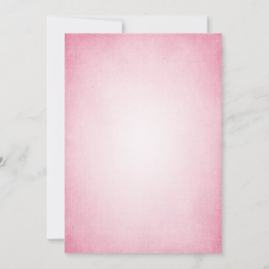 Cherry Blossom  Pink Foto Afstuderen Kaart (Achterkant)