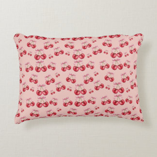Cherry Blossom Pink Pattern Accent Kussen