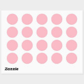 Cherry Blossom Pink Ronde Sticker (Vel)