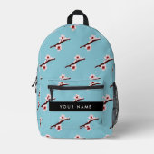 Cherry Blossom, Pink Sakura, Jouw naam Bedrukte Rugzak (Voorkant)