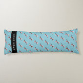 Cherry Blossom, Pink Sakura, Jouw naam Lichaamskussen (Achterkant)