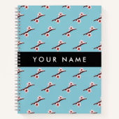 Cherry Blossom, Pink Sakura, Jouw naam Notitieboek (Voorkant)