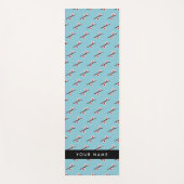 Cherry Blossom, Pink Sakura, Jouw naam Yogamat (Voorkant)