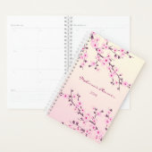 Cherry Blossom Pink voegt naam en jaar toe. Planner (Display)