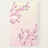 Cherry Blossom Pink voegt naam en jaar toe. Planner (Achterkant)