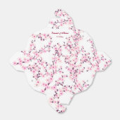 Cherry Blossom Pink White | Custom Wedding Bedankdoosjes (Uitgevouwen)