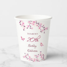 Cherry Blossom Pink White - dag