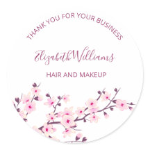 Cherry Blossom Pink White Hartelijk dank