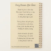 Cherry Blossom Planner (Achterkant)