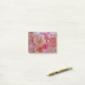 Cherry Blossom Post-it® Notes (Op bureau)