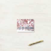 Cherry Blossom Post-it® Notes (Op bureau)