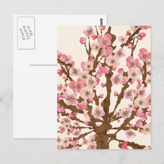 Cherry blossom Postcard Briefkaart (Voorkant / Achterkant)