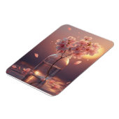 Cherry Blossom Postcard - Elegant Hand-Drawn Sakur Magneet (Linkerzijde)