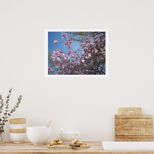 Cherry Blossom Poster (Keuken)