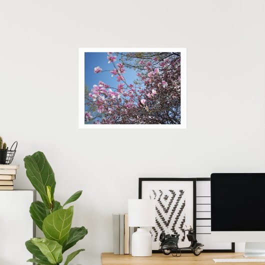 Cherry Blossom Poster (Thuiskantoor)