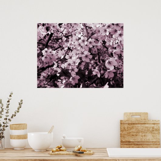 Cherry Blossom Poster (Keuken)