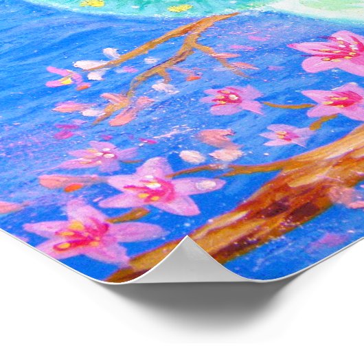 Cherry Blossom Poster (Hoek)