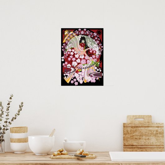 Cherry_Blossom Poster (Keuken)