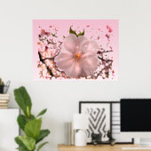 Cherry Blossom Poster (Thuiskantoor)
