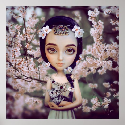 Cherry Blossom Poster (Voorkant)