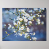 Cherry blossom poster (Voorkant)