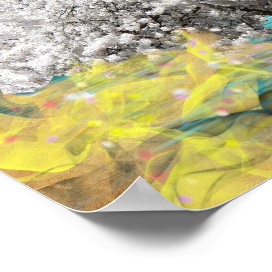 Cherry blossom poster (Hoek)