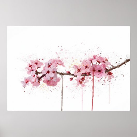 Cherry Blossom Poster (Voorkant)