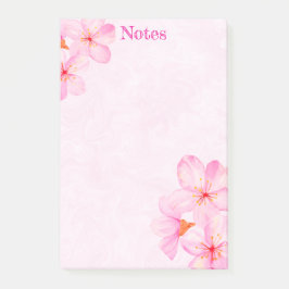 Cherry Blossom Pretty Pink Custom Post-it® Notes