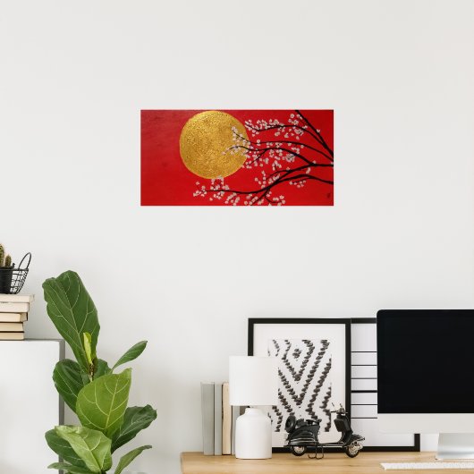 CHERRY BLOSSOM Print (Thuiskantoor)