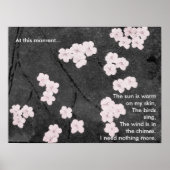 Cherry Blossom Print met gedicht (Voorkant)