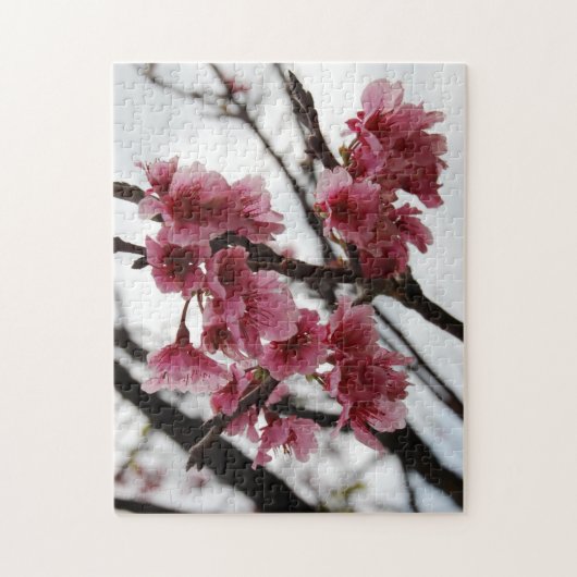 Cherry Blossom Puzzle Legpuzzel (Verticaal)