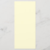 Cherry Blossom Receptie Menu (Achterkant)