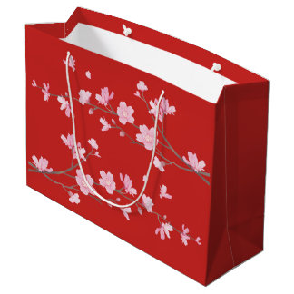 Cherry Blossom - Red Groot Cadeauzakje