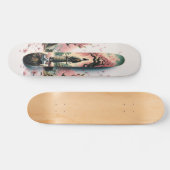 Cherry Blossom Reflecties Persoonlijk Skateboard (Horizontaal)