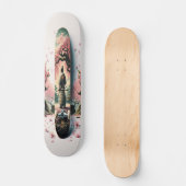 Cherry Blossom Reflecties Persoonlijk Skateboard (Voorkant)