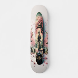 Cherry Blossom Reflecties Persoonlijk Skateboard