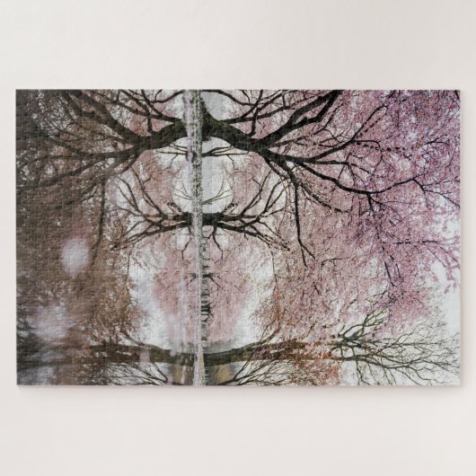 Cherry Blossom Reflections Legpuzzel (Horizontaal)