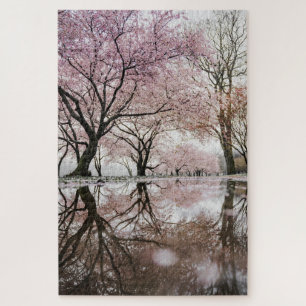 Cherry Blossom Reflections Legpuzzel