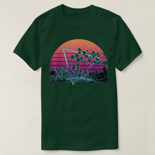 Cherry Blossom Retro 221 T-shirt (Design voorkant)