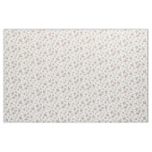 Cherry Blossom Retro Floral White Stof (Yard (91,4 cm))