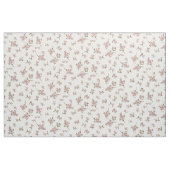 Cherry Blossom Retro Floral White Stof (Fat Quarter)